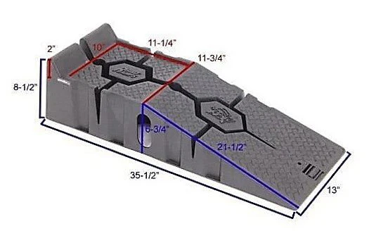 Rhino Ramps Max Heavy Duty 7 TON GVW & RhinoGear Heavy Duty Chocks - Image 5